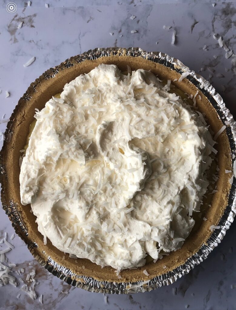 Coconut creme pie