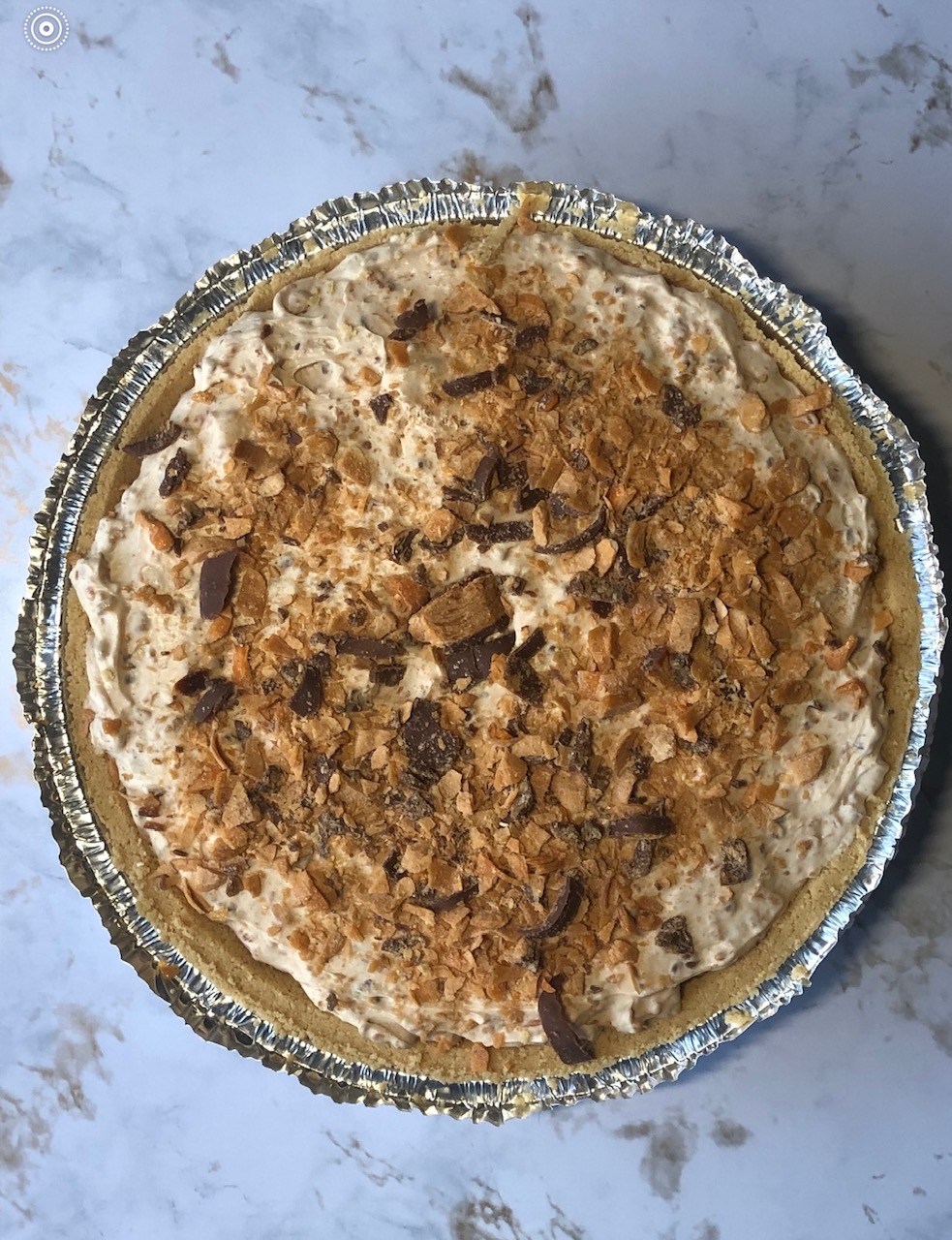 Butterfinger Pie