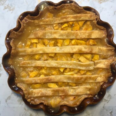 Peach pie