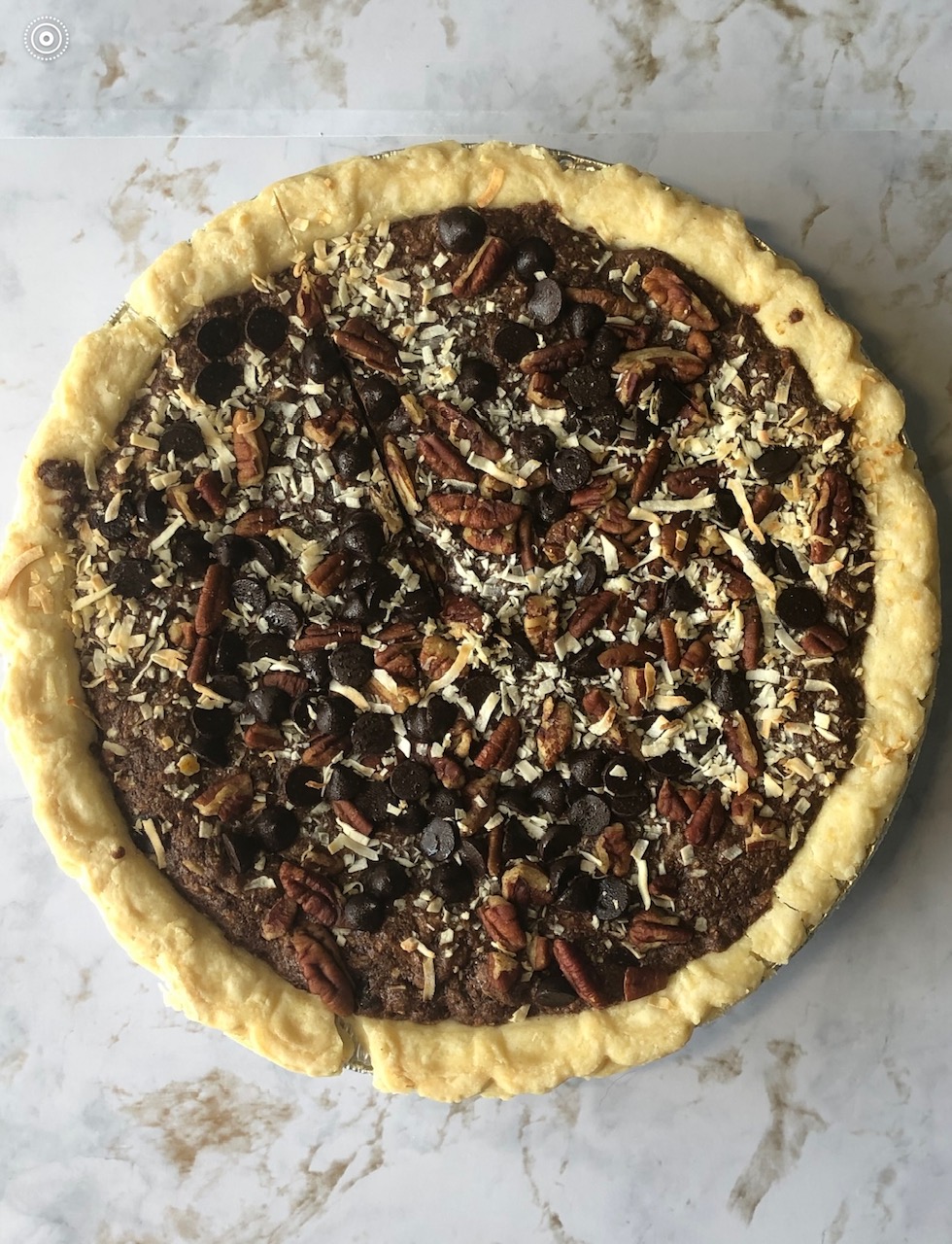 German Chocolate Pie