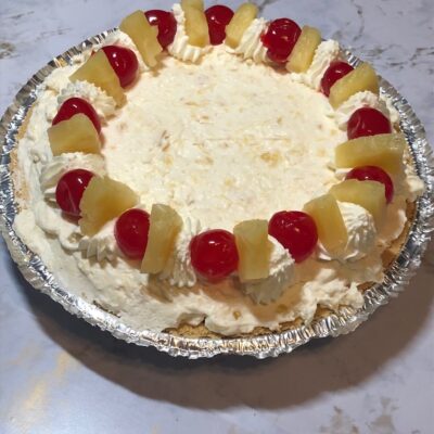 Pina colada pie