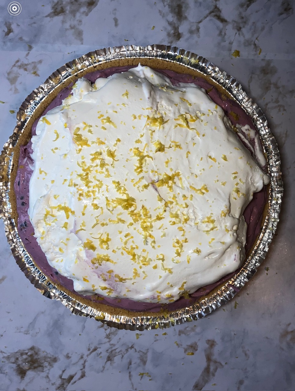 Creamy Blueberry Pie