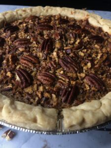 Pecan Pie up close