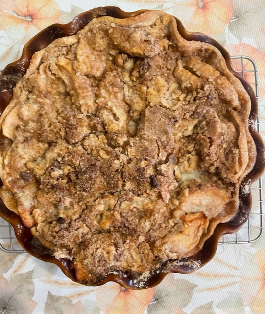 Apple Crumb Pie