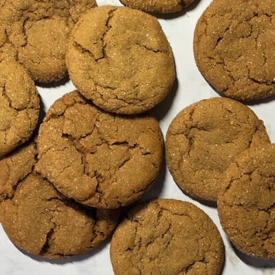 ginger molasses cookies